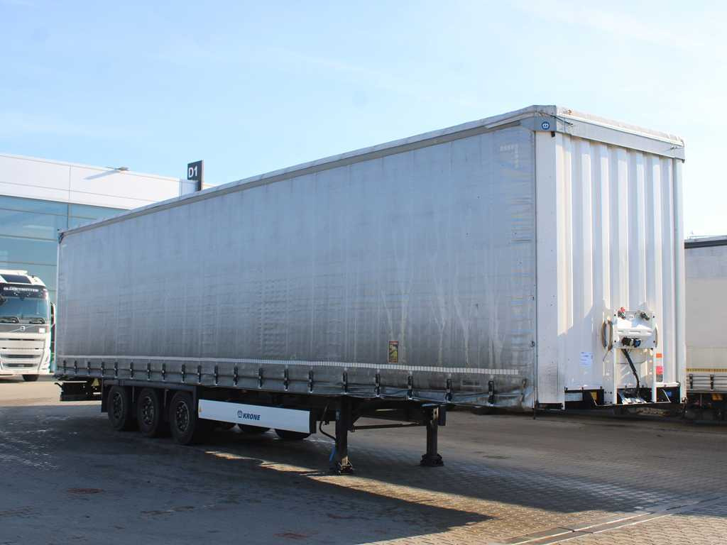 Krone SD, LOWDECK, LIFTING AXLE, MULTILOCK, LIFTING ROOF - Curtainsider semi-trailer: picture 3 Krone SD, LOWDECK, LIFTING AXLE, MULTILOCK, LIFTING ROOF - Curtainsider semi-trailer: picture 3