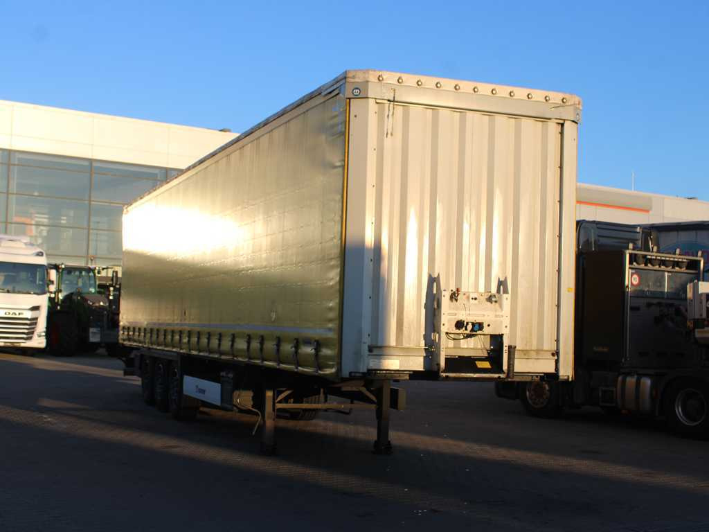 Krone SD, MULTILOCK, TYRES 80% - Curtainsider semi-trailer: picture 3 Krone SD, MULTILOCK, TYRES 80% - Curtainsider semi-trailer: picture 3