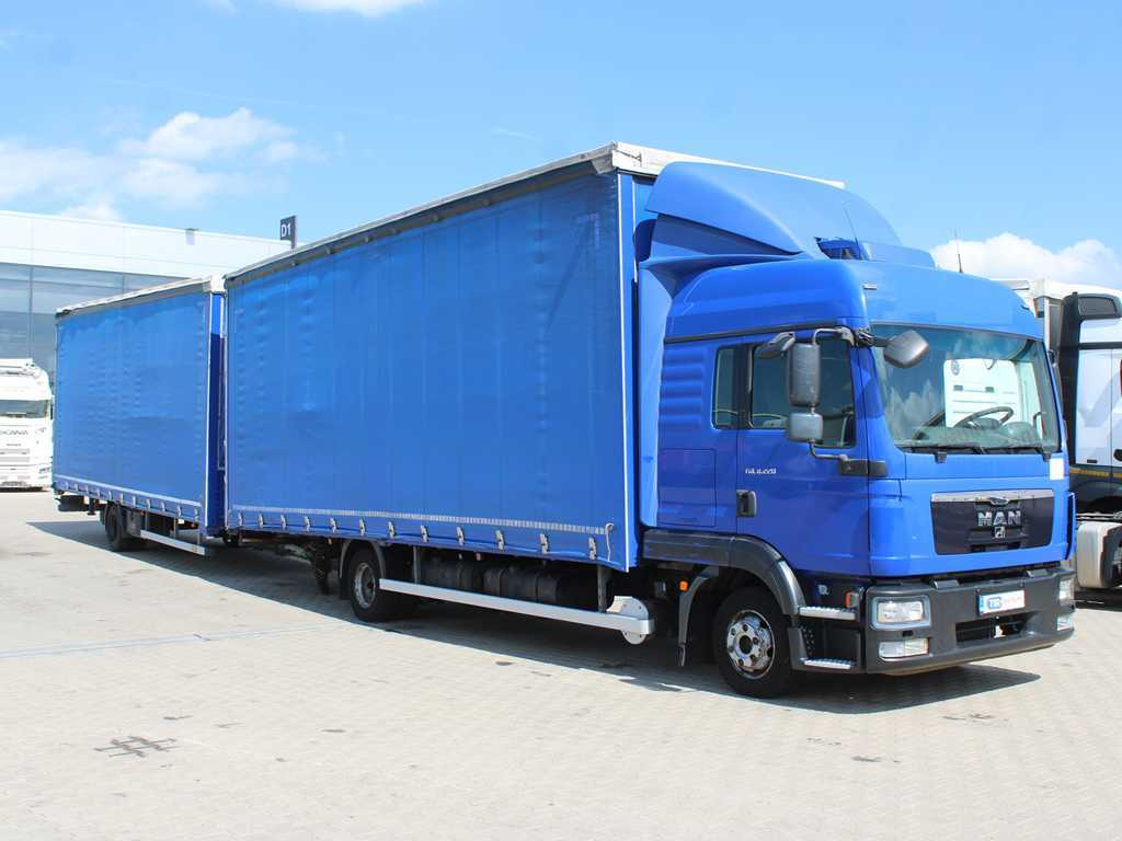 MAN TGL 8.220, EURO 5EEV, INDEPENDENT AIR CONDITIONING + SVAN CHT101 (2014) - Curtainsider truck: picture 3 MAN TGL 8.220, EURO 5EEV, INDEPENDENT AIR CONDITIONING + SVAN CHT101 (2014) - Curtainsider truck: picture 3