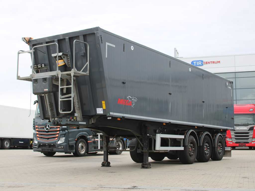 MEGA MEGA LIGHT, SAF, LIFTING AXLE, FOLDING ROOF - Tipper semi-trailer: picture 1 MEGA MEGA LIGHT, SAF, LIFTING AXLE, FOLDING ROOF - Tipper semi-trailer: picture 1