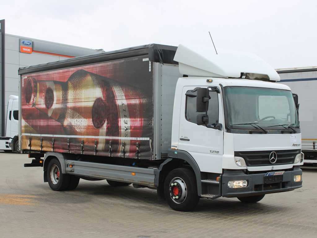 Mercedes-Benz ATEGO 1218, EURO 4 - Curtainsider truck: picture 3 Mercedes-Benz ATEGO 1218, EURO 4 - Curtainsider truck: picture 3