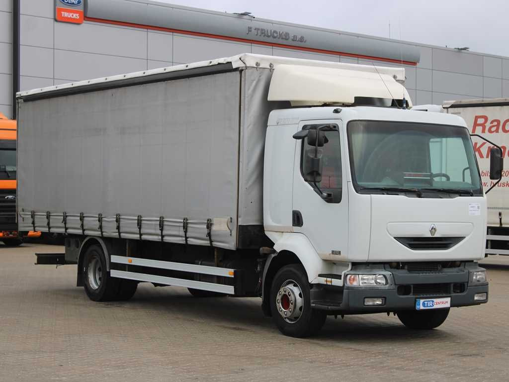 Renault MIDLUM 270, EURO 3, PNEU 80% - Curtainsider truck: picture 2 Renault MIDLUM 270, EURO 3, PNEU 80% - Curtainsider truck: picture 2