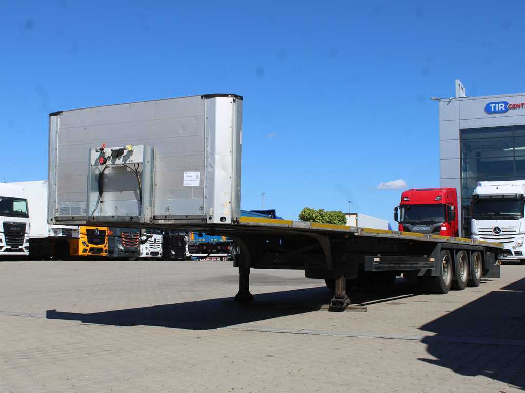 Schmitz CARGOBULL SCB*S3T, LIFTING AXLE, MULTILOCK - Dropside/ Flatbed semi-trailer: picture 1 Schmitz CARGOBULL SCB*S3T, LIFTING AXLE, MULTILOCK - Dropside/ Flatbed semi-trailer: picture 1