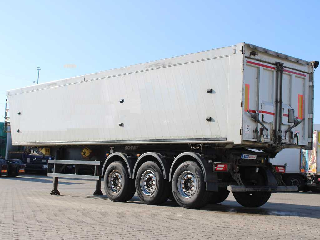 Schmitz SKI 24 SL 10.5, AXLES 9t, 49m³, LIFTING AXLE, ALUMINUM BODY - Tipper semi-trailer: picture 4 Schmitz SKI 24 SL 10.5, AXLES 9t, 49m³, LIFTING AXLE, ALUMINUM BODY - Tipper semi-trailer: picture 4