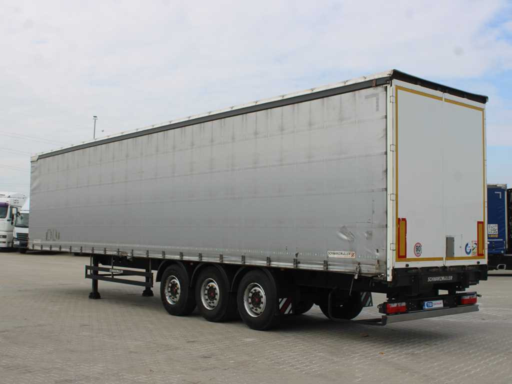 Schwarzmüller SPA 3/E, AXLES SAF, MULDA, MULTILOCK, TIRES 80% - Curtainsider semi-trailer: picture 5 Schwarzmüller SPA 3/E, AXLES SAF, MULDA, MULTILOCK, TIRES 80% - Curtainsider semi-trailer: picture 5