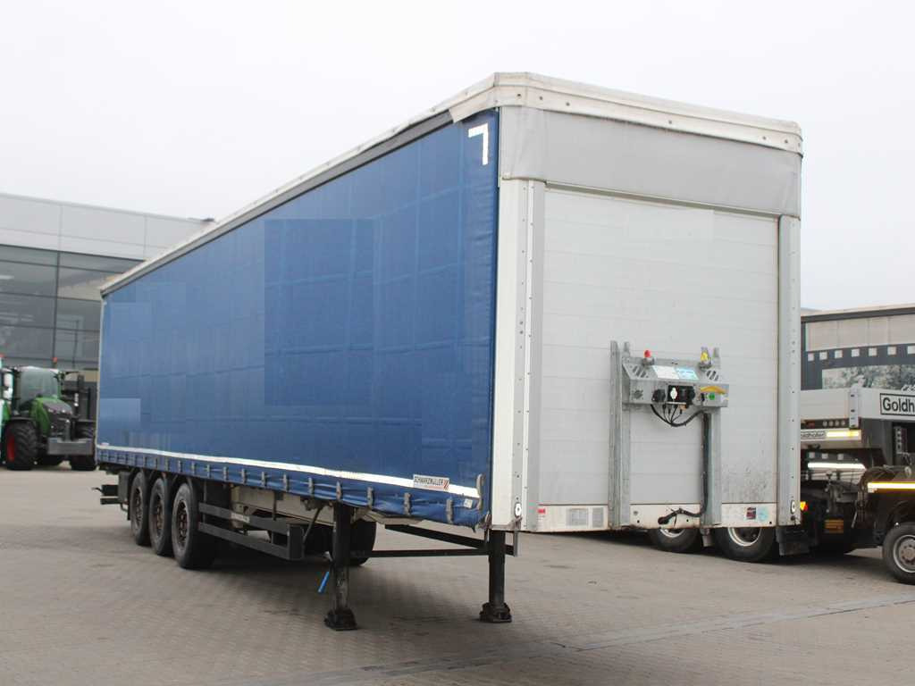 Schwarzmüller SPA 3/E, LIFT AXLE, LOADER, MULTILOCK, SAF - Curtainsider semi-trailer: picture 3 Schwarzmüller SPA 3/E, LIFT AXLE, LOADER, MULTILOCK, SAF - Curtainsider semi-trailer: picture 3