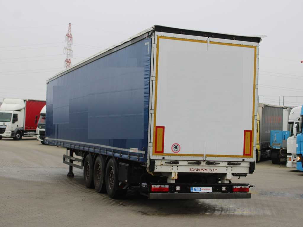 Schwarzmüller SPA 3/E, LIFT AXLE, LOADER, MULTILOCK, SAF - Curtainsider semi-trailer: picture 5 Schwarzmüller SPA 3/E, LIFT AXLE, LOADER, MULTILOCK, SAF - Curtainsider semi-trailer: picture 5