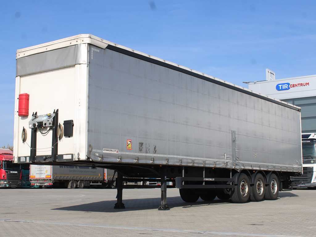 Schwarzmüller SPA 3/E, SAF, MULTILOCK, MULDA, PNEU 80% - Curtainsider semi-trailer: picture 1 Schwarzmüller SPA 3/E, SAF, MULTILOCK, MULDA, PNEU 80% - Curtainsider semi-trailer: picture 1