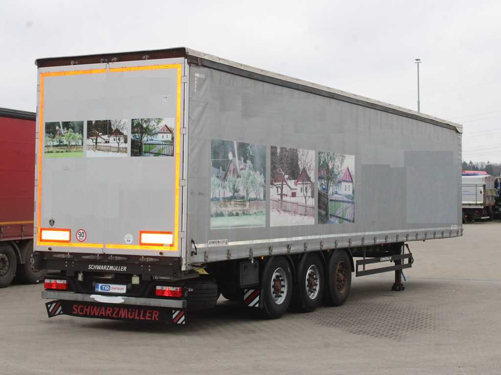 Schwarzmüller SPA3/E, LIFTING AXLE, MULTILOCK - Curtainsider semi-trailer: picture 4 Schwarzmüller SPA3/E, LIFTING AXLE, MULTILOCK - Curtainsider semi-trailer: picture 4