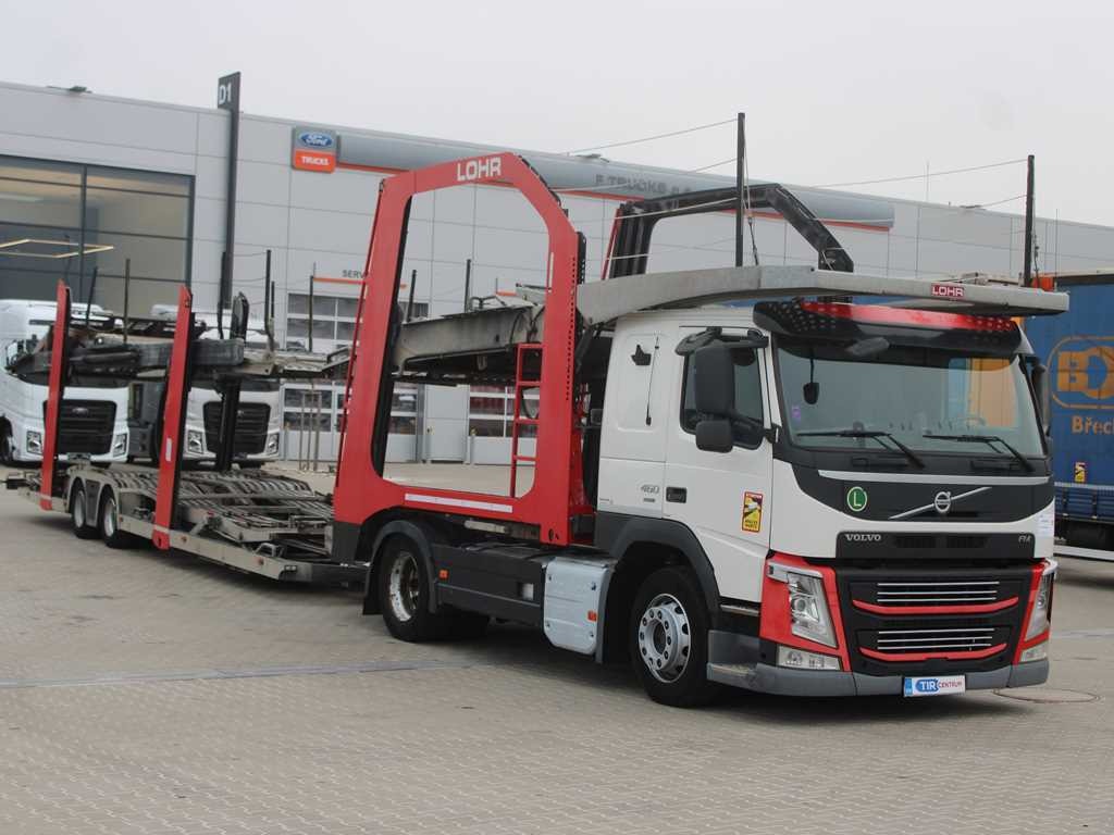 Volvo FM 460, EURO 6, VEB+, INDEPENDENT AIR CONDITIONING, + LOHR (2006) - Autotransporter truck: picture 3 Volvo FM 460, EURO 6, VEB+, INDEPENDENT AIR CONDITIONING, + LOHR (2006) - Autotransporter truck: picture 3