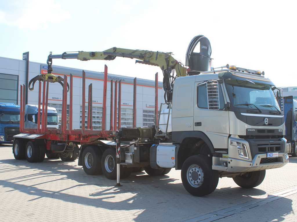 Volvo FMX 500, 6X6, LOGLIFT F265Z95 + DOLL trailer (2007) - Timber truck, Crane truck: picture 4 Volvo FMX 500, 6X6, LOGLIFT F265Z95 + DOLL trailer (2007) - Timber truck, Crane truck: picture 4