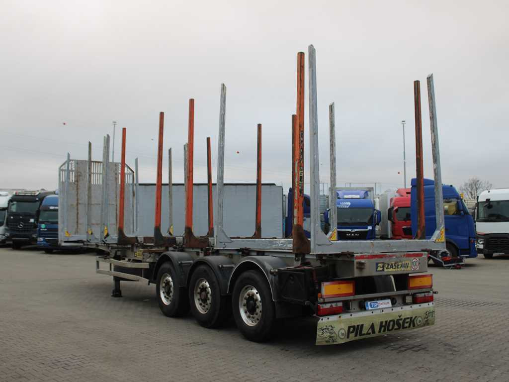 ZASŁAW D-651A, 2x LIFTING AXLE - Timber semi-trailer: picture 4 ZASŁAW D-651A, 2x LIFTING AXLE - Timber semi-trailer: picture 4