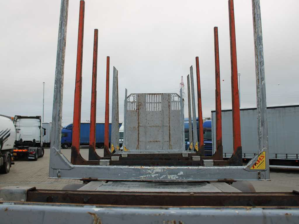 ZASŁAW D-651A, 2x LIFTING AXLE - Timber semi-trailer: picture 5 ZASŁAW D-651A, 2x LIFTING AXLE - Timber semi-trailer: picture 5