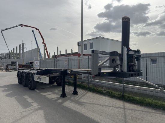 FLIEGL 30 ft Container Kippchassis ,Alufelgen - Container transporter/ Swap body semi-trailer: picture 3 FLIEGL 30 ft Container Kippchassis ,Alufelgen - Container transporter/ Swap body semi-trailer: picture 3
