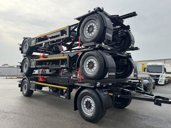 New Container transporter/ Swap body trailer Kögel AW 18 Lafette Neu: picture 1