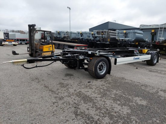 Krone AZW 18, Maxilafette, Verstelldeichsel - Container transporter/ Swap body trailer: picture 3 Krone AZW 18, Maxilafette, Verstelldeichsel - Container transporter/ Swap body trailer: picture 3