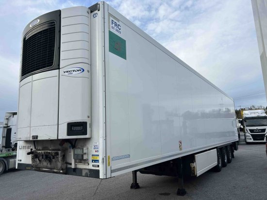 Krone TKS, Carrier Vector 1350, Liftachse - Refrigerator semi-trailer: picture 3 Krone TKS, Carrier Vector 1350, Liftachse - Refrigerator semi-trailer: picture 3