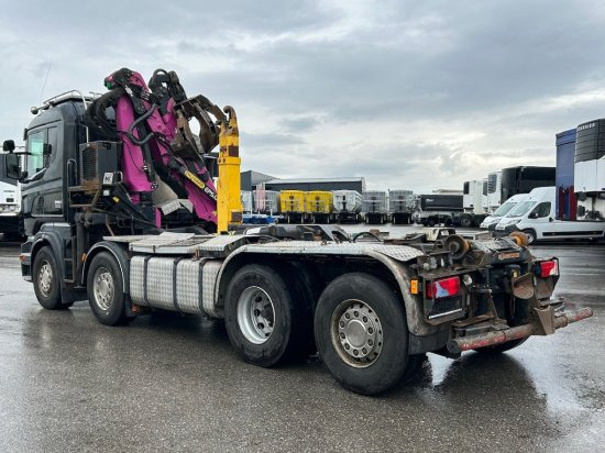 Scania R560 8x2, Schrottkran, E5, Lenk-Lift-Achse - Hook lift truck, Crane truck: picture 5 Scania R560 8x2, Schrottkran, E5, Lenk-Lift-Achse - Hook lift truck, Crane truck: picture 5