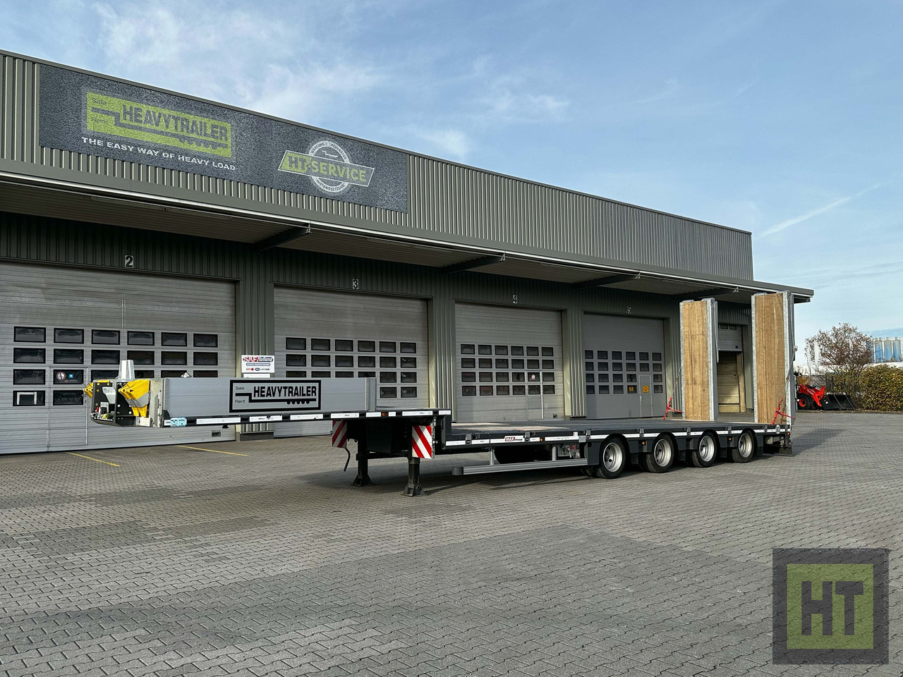 Faymonville MAX Trailer 4-Achs-Mega-Tele-Semi mit Rampen - Low loader semi-trailer: picture 4 Faymonville MAX Trailer 4-Achs-Mega-Tele-Semi mit Rampen - Low loader semi-trailer: picture 4