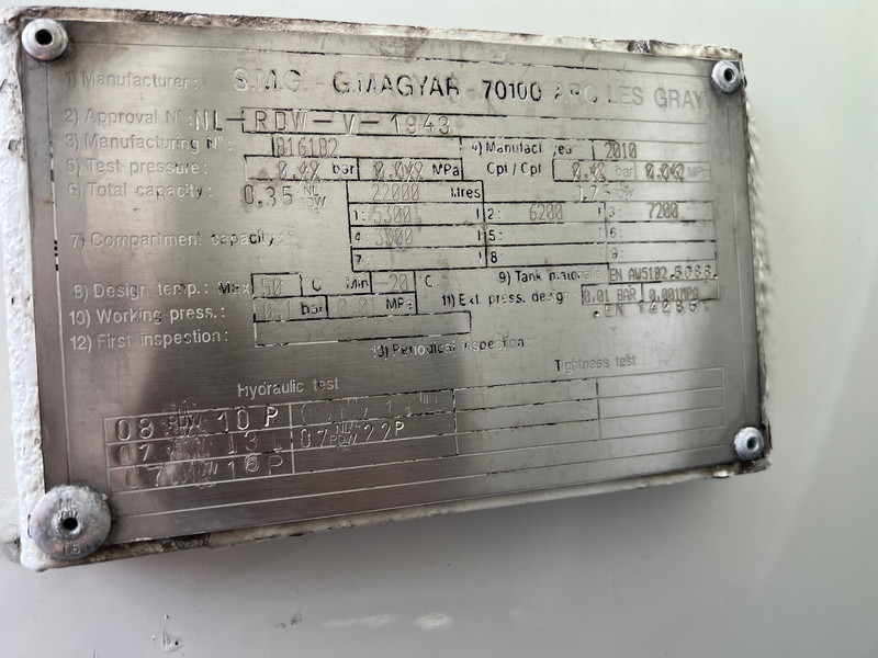 Tank truck DAF CF75.310 - 6x2: picture 19 Tank truck DAF CF75.310 - 6x2: picture 19