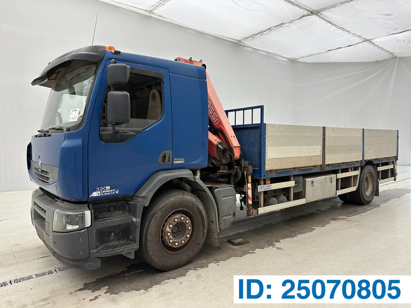 Renault Premium Lander 320 DXi - Dropside/ Flatbed truck, Crane truck: picture 1 Renault Premium Lander 320 DXi - Dropside/ Flatbed truck, Crane truck: picture 1