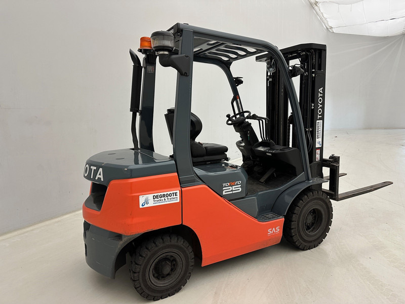 Diesel forklift Toyota 2022 Tonero 25: picture 11 Diesel forklift Toyota 2022 Tonero 25: picture 11