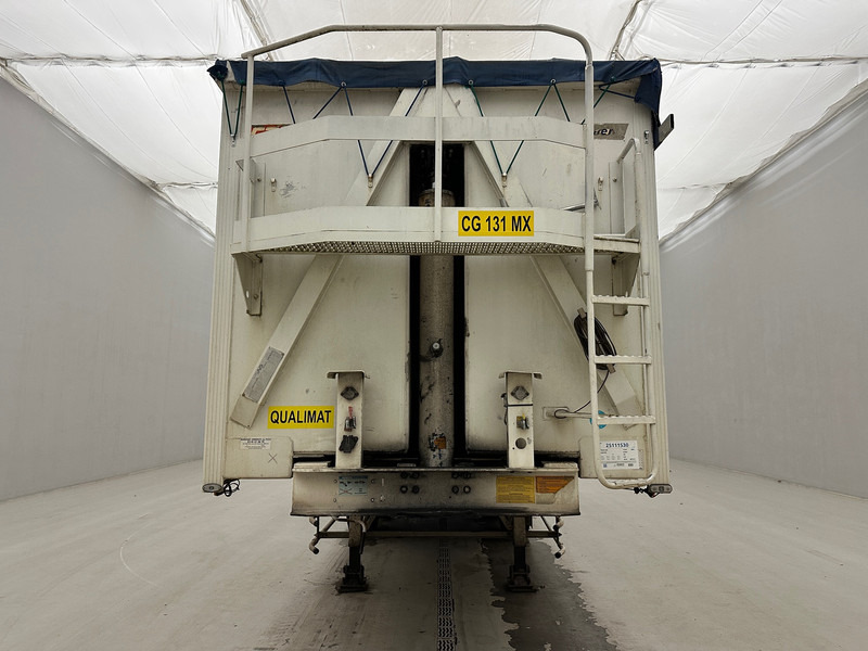 Trailer 50 cub in alu* - Tipper semi-trailer: picture 2 Trailer 50 cub in alu* - Tipper semi-trailer: picture 2