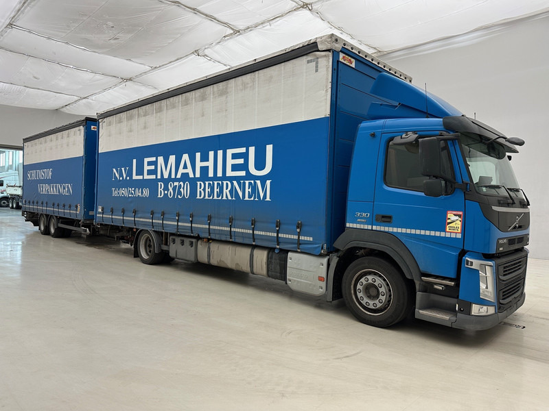 Volvo FM 330 + A&D Aanhanger - Curtainsider truck: picture 3 Volvo FM 330 + A&D Aanhanger - Curtainsider truck: picture 3