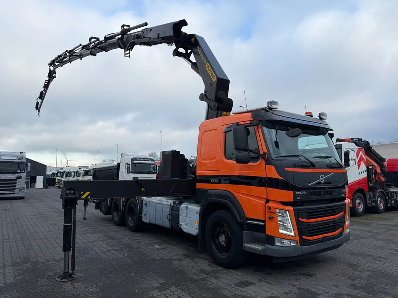 Volvo FM 500 8X4 Tridem Euro 6 Palfinger 42002 + Fly jib - Cable system truck, Crane truck: picture 2 Volvo FM 500 8X4 Tridem Euro 6 Palfinger 42002 + Fly jib - Cable system truck, Crane truck: picture 2