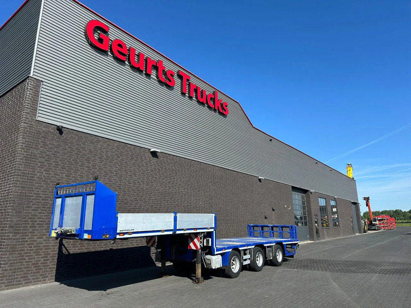 Emtech NNR48 3 ASSER HYDRAULISCHE GESTUURDE KORTE UITSCHUIFBARE SEMI-DIEPLADER / TIEFLADER / LOWLOADER - Low loader semi-trailer: picture 2 Emtech NNR48 3 ASSER HYDRAULISCHE GESTUURDE KORTE UITSCHUIFBARE SEMI-DIEPLADER / TIEFLADER / LOWLOADER - Low loader semi-trailer: picture 2