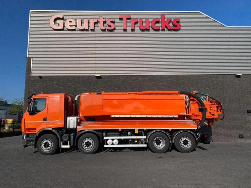 Renault Lander 430 8X2 STOKOTA VACUUM/HOGEDRUK /COMBI/KOLKENZUIGER - Vacuum truck: picture 1 Renault Lander 430 8X2 STOKOTA VACUUM/HOGEDRUK /COMBI/KOLKENZUIGER - Vacuum truck: picture 1