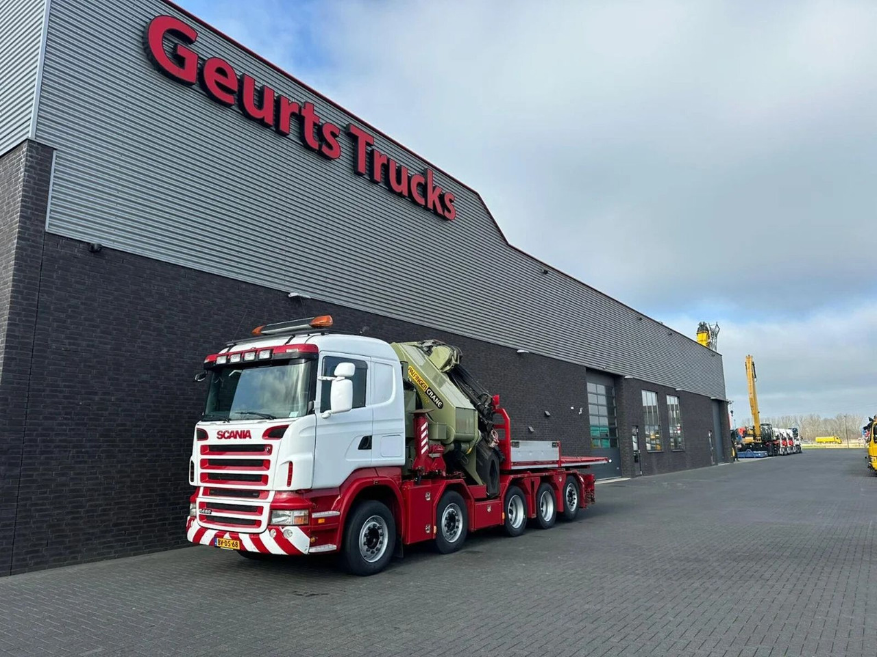Crane truck Scania R480 10X4 TREKKER-BAKWAGEN COMBI + PALFINGER PK: picture 11