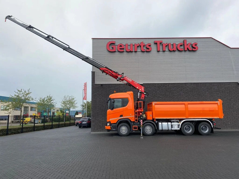 Scania R650 V8 NGS XT 8X4 + KIPPER + FASSI F275A.2.25 KRAAN/KRAN/CRANE/GRUA leasing Scania R650 V8 NGS XT 8X4 + KIPPER + FASSI F275A.2.25 KRAAN/KRAN/CRANE/GRUA: picture 8