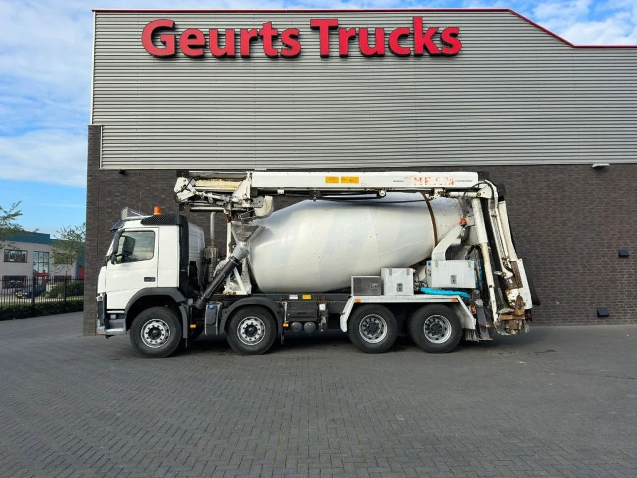 Volvo FM 410 8X4 + STETTER 9 M3 MIXER/MISCHER + THEAM - Concrete mixer truck: picture 1 Volvo FM 410 8X4 + STETTER 9 M3 MIXER/MISCHER + THEAM - Concrete mixer truck: picture 1