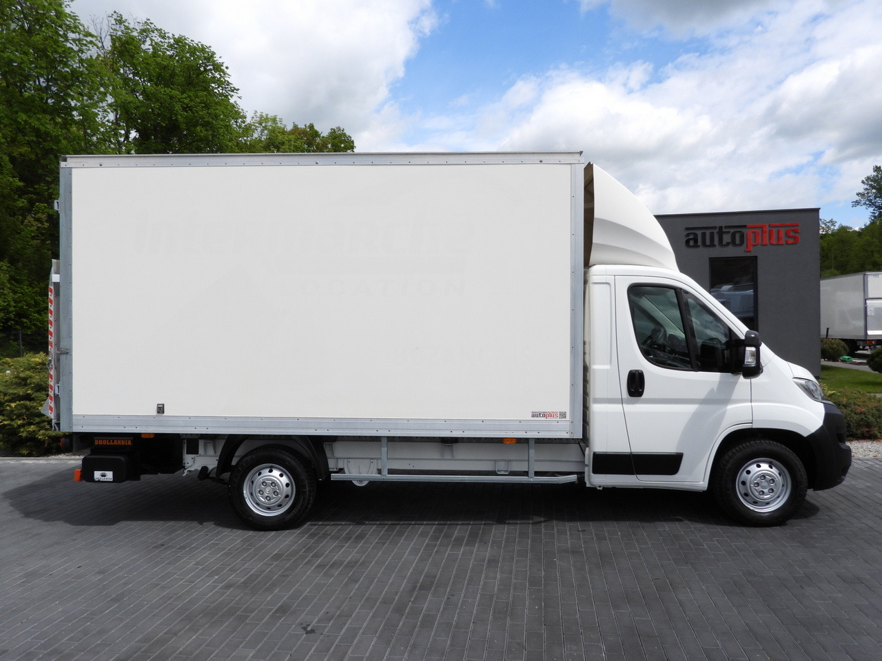 Closed box van CITROEN JUMPER BOX LIFT 8 PALLETS CRUISE CONTROL NAVIGATION AIR CONDITIONING  165HP: picture 7