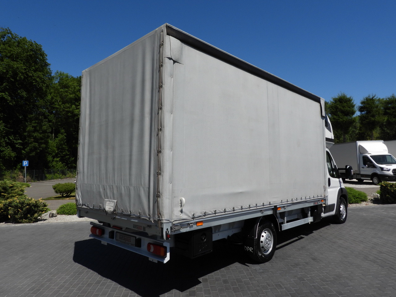 FIAT DUCATO TARPAULIN 10 PALLETS WEBASTO CRUISE CONTROL LED LIGHTS PNEUMATICS AIR CONDITIONING 180HP - Curtain side van: picture 3 FIAT DUCATO TARPAULIN 10 PALLETS WEBASTO CRUISE CONTROL LED LIGHTS PNEUMATICS AIR CONDITIONING 180HP - Curtain side van: picture 3