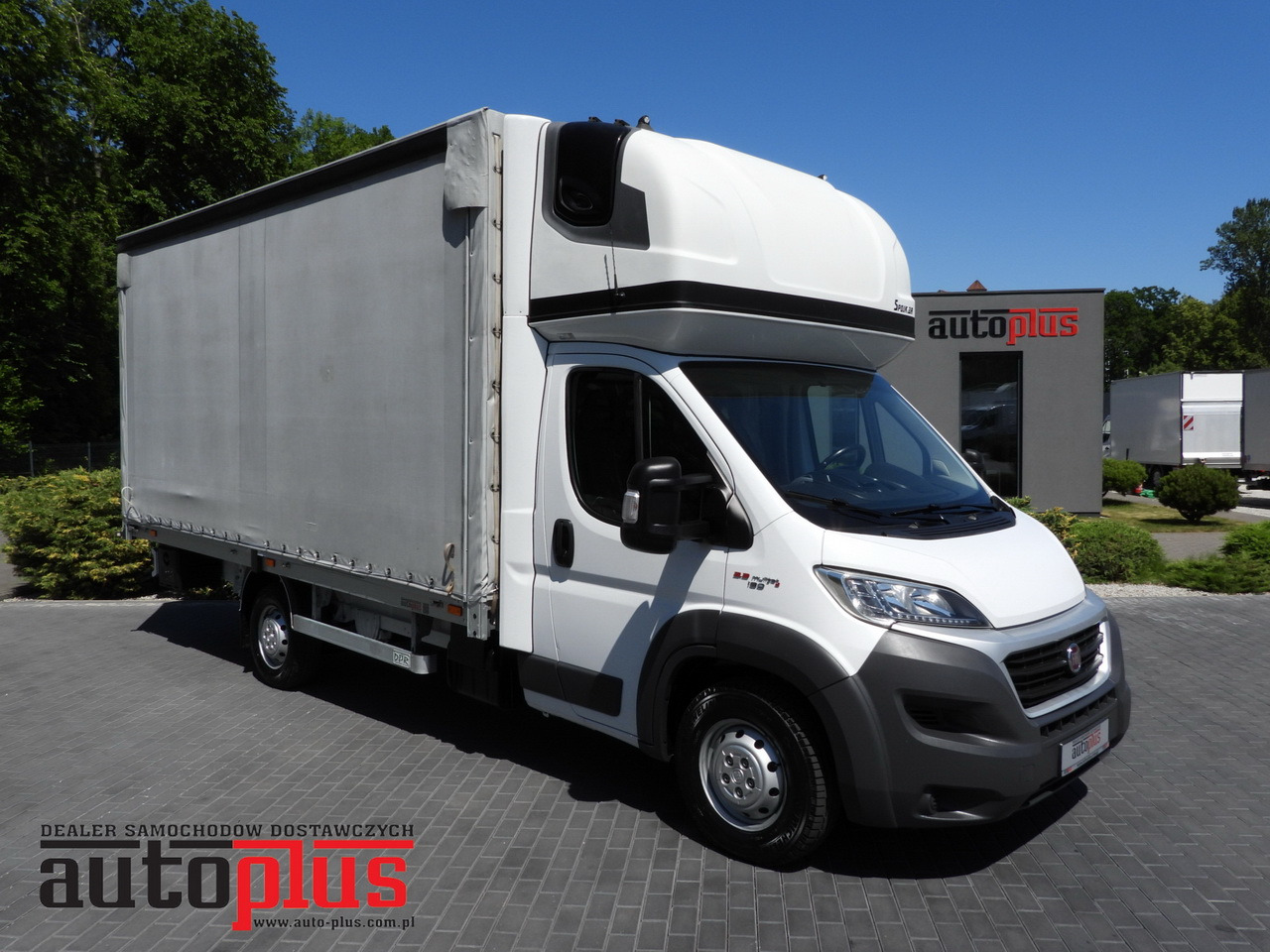 FIAT DUCATO TARPAULIN 10 PALLETS WEBASTO CRUISE CONTROL LED LIGHTS PNEUMATICS AIR CONDITIONING 180HP - Curtain side van: picture 1 FIAT DUCATO TARPAULIN 10 PALLETS WEBASTO CRUISE CONTROL LED LIGHTS PNEUMATICS AIR CONDITIONING 180HP - Curtain side van: picture 1