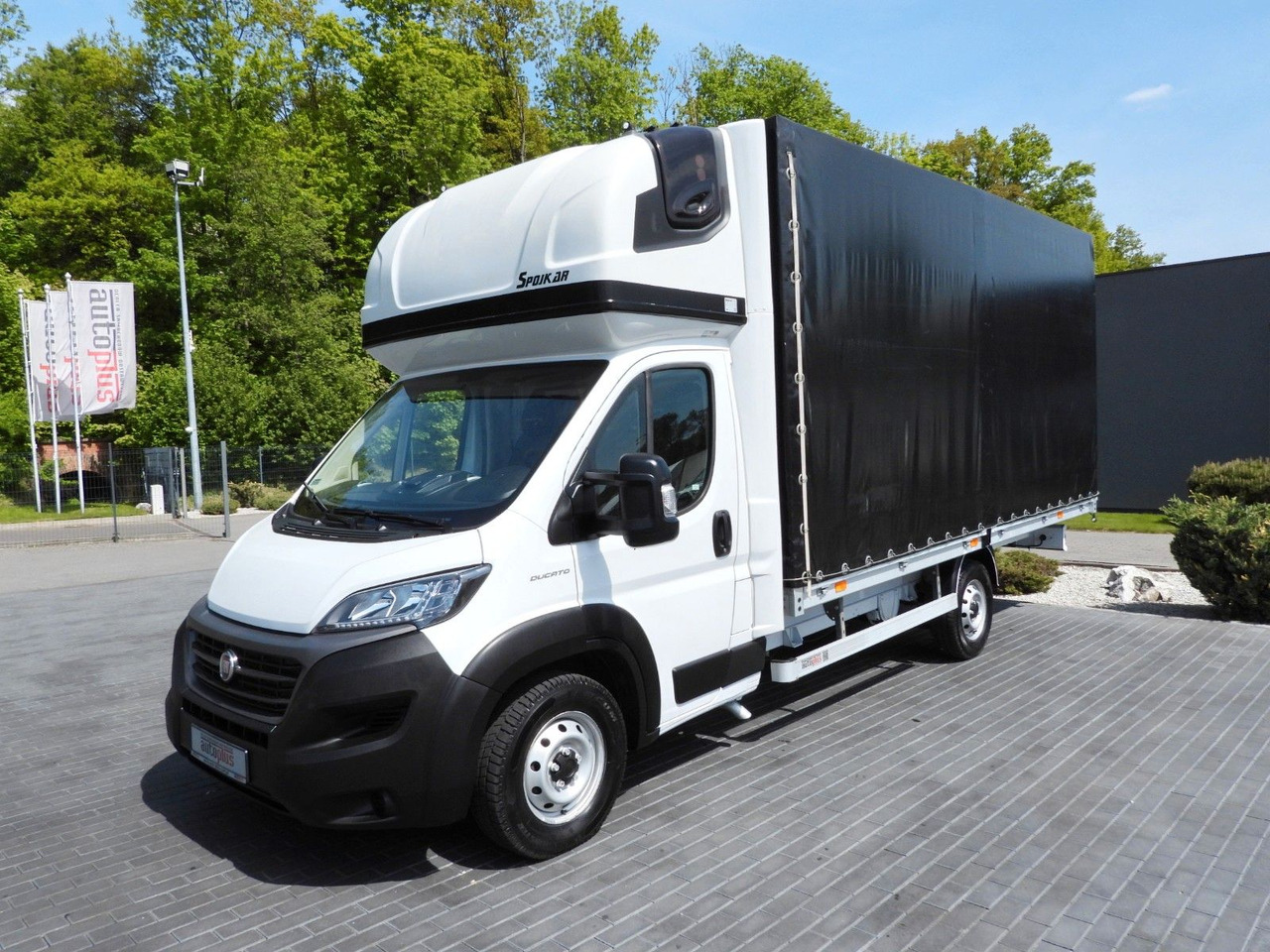 Curtain side van Fiat DUCATO PRITSCHE PLANE 10 PALETTEN WEBASTO A/C Fiat DUCATO PRITSCHE PLANE 10 PALETTEN WEBASTO A/C: picture 6