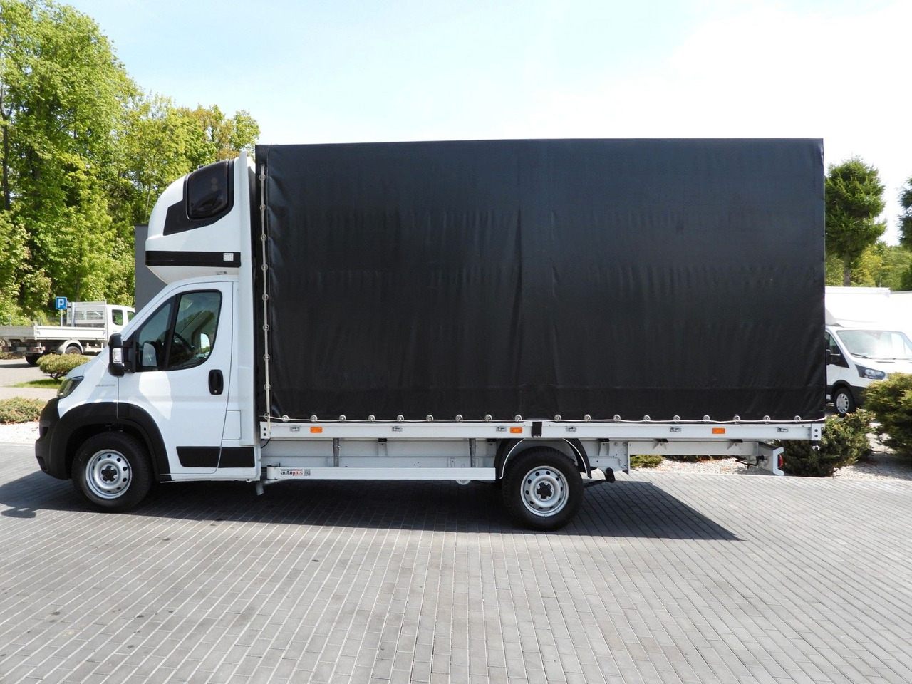 Curtain side van Fiat DUCATO PRITSCHE PLANE 10 PALETTEN WEBASTO A/C Fiat DUCATO PRITSCHE PLANE 10 PALETTEN WEBASTO A/C: picture 9