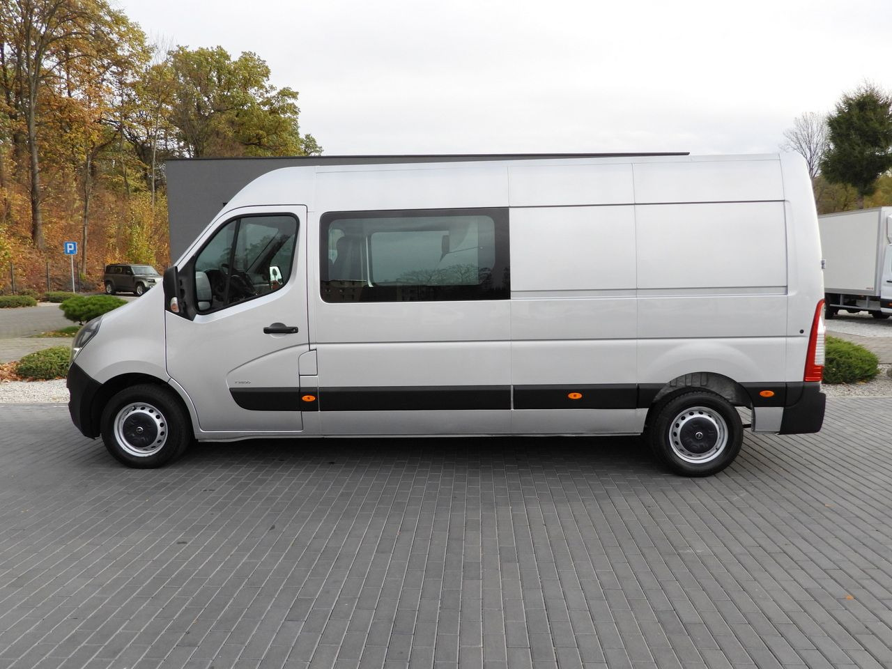 Panel van OPEL MOVANO BOX DELIVERY VAN 7 SEATS CRUISE CONTROL LED LIGHTS AIR CONDITIONING  180HP: picture 9