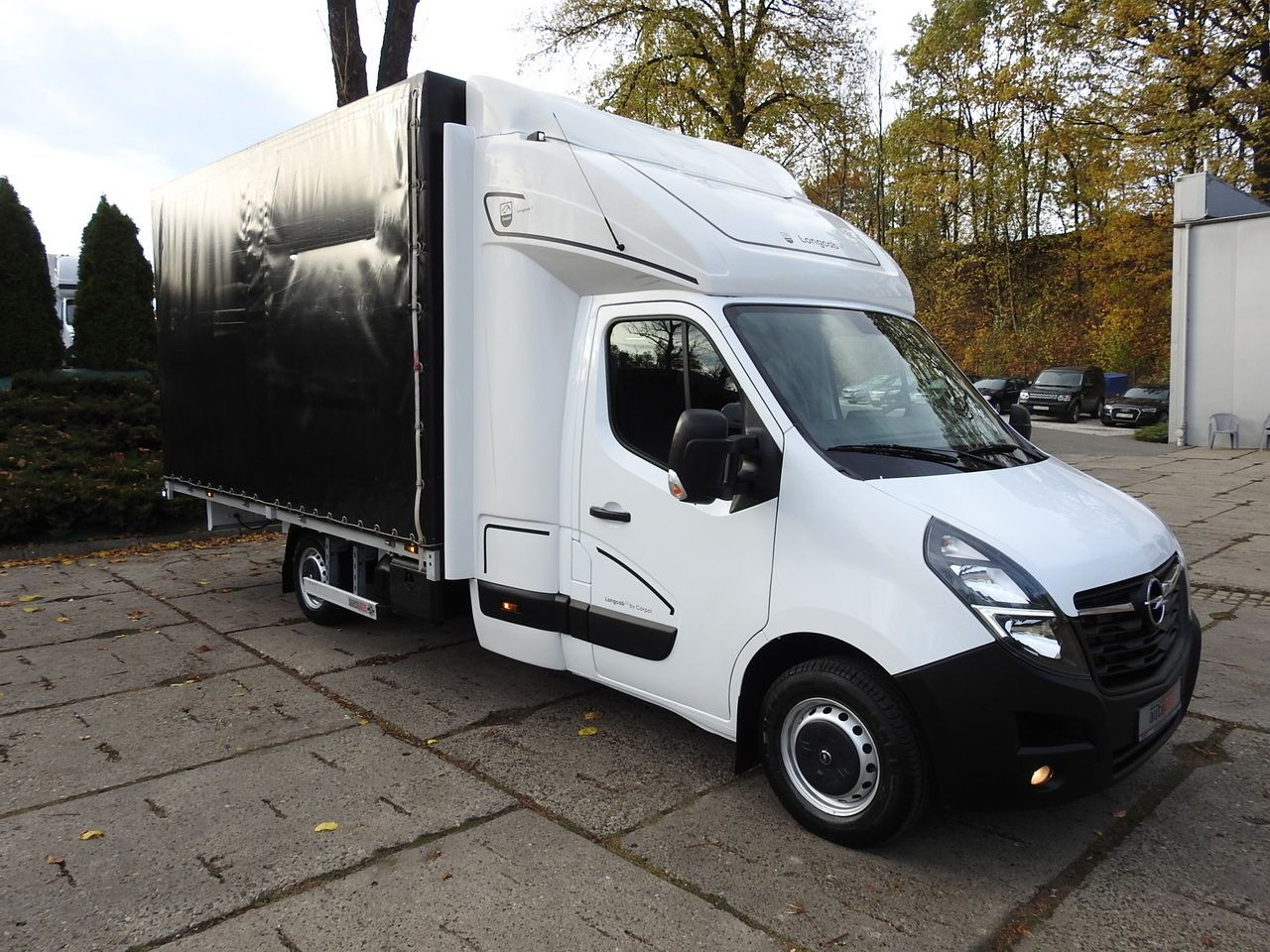 OPEL MOVANO TARPAULIN 10 PALLETS WEBASTO CRUISE CONTROL LED LIGHTS PNEUMATICS AIR CONDITIONING 165HP - Curtain side van: picture 4 OPEL MOVANO TARPAULIN 10 PALLETS WEBASTO CRUISE CONTROL LED LIGHTS PNEUMATICS AIR CONDITIONING 165HP - Curtain side van: picture 4