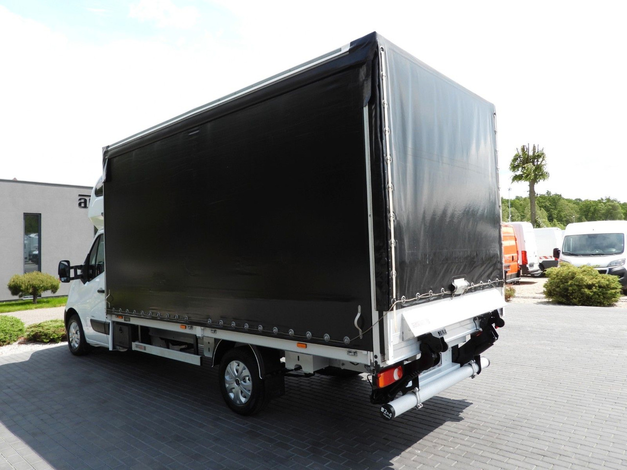 Curtain side van Opel MOVANO  PRITSCHE PLANE AUFZUG 9 PALETTEN WEBASTO: picture 10