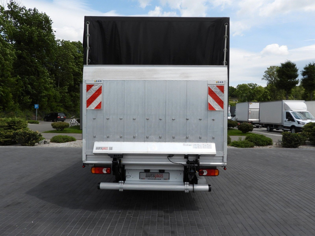 Curtain side van Opel MOVANO  PRITSCHE PLANE AUFZUG 9 PALETTEN WEBASTO: picture 11