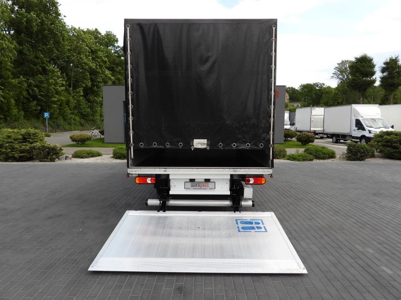 Curtain side van Opel MOVANO  PRITSCHE PLANE AUFZUG 9 PALETTEN WEBASTO: picture 12