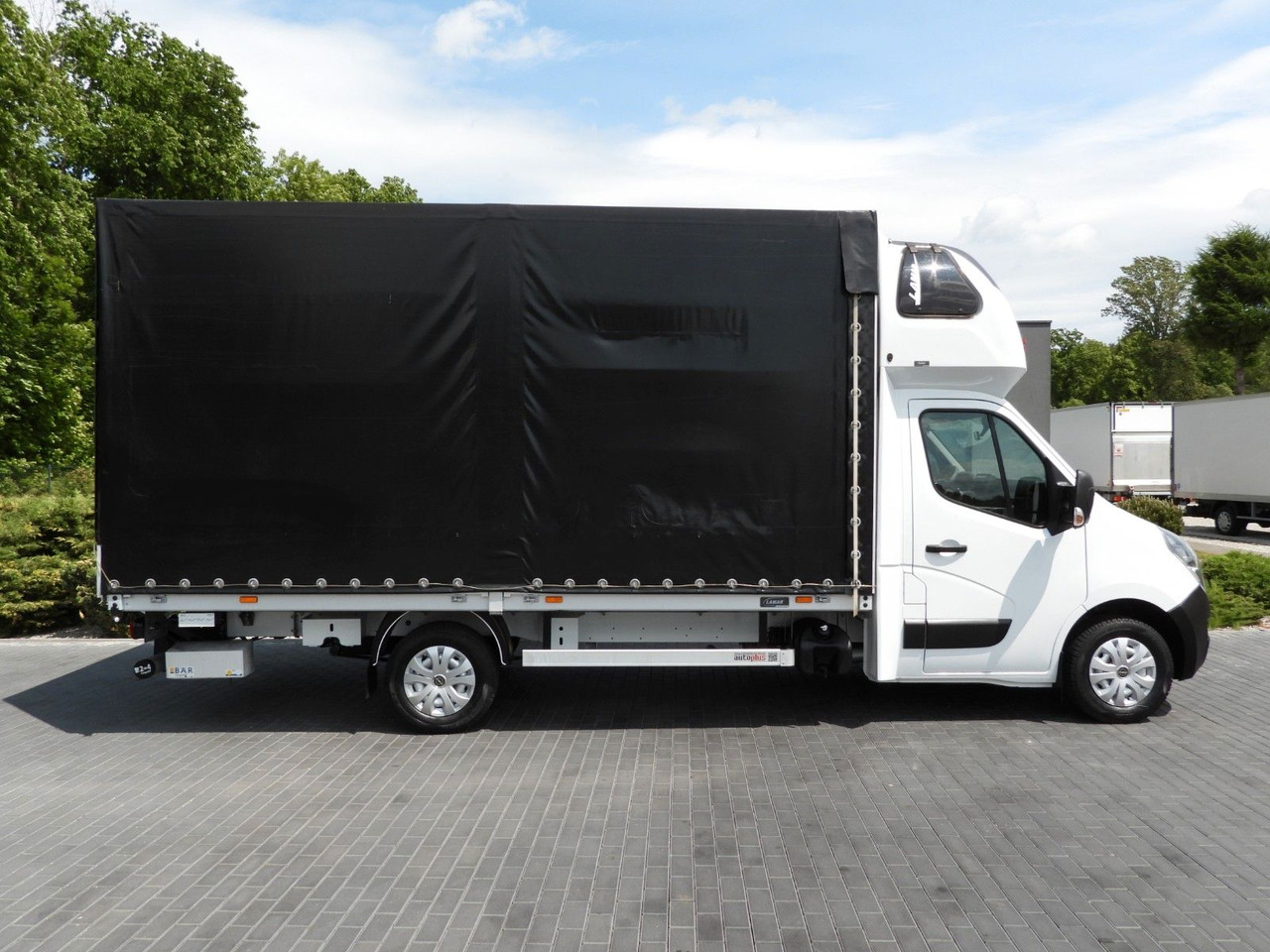 Curtain side van Opel MOVANO  PRITSCHE PLANE AUFZUG 9 PALETTEN WEBASTO: picture 7