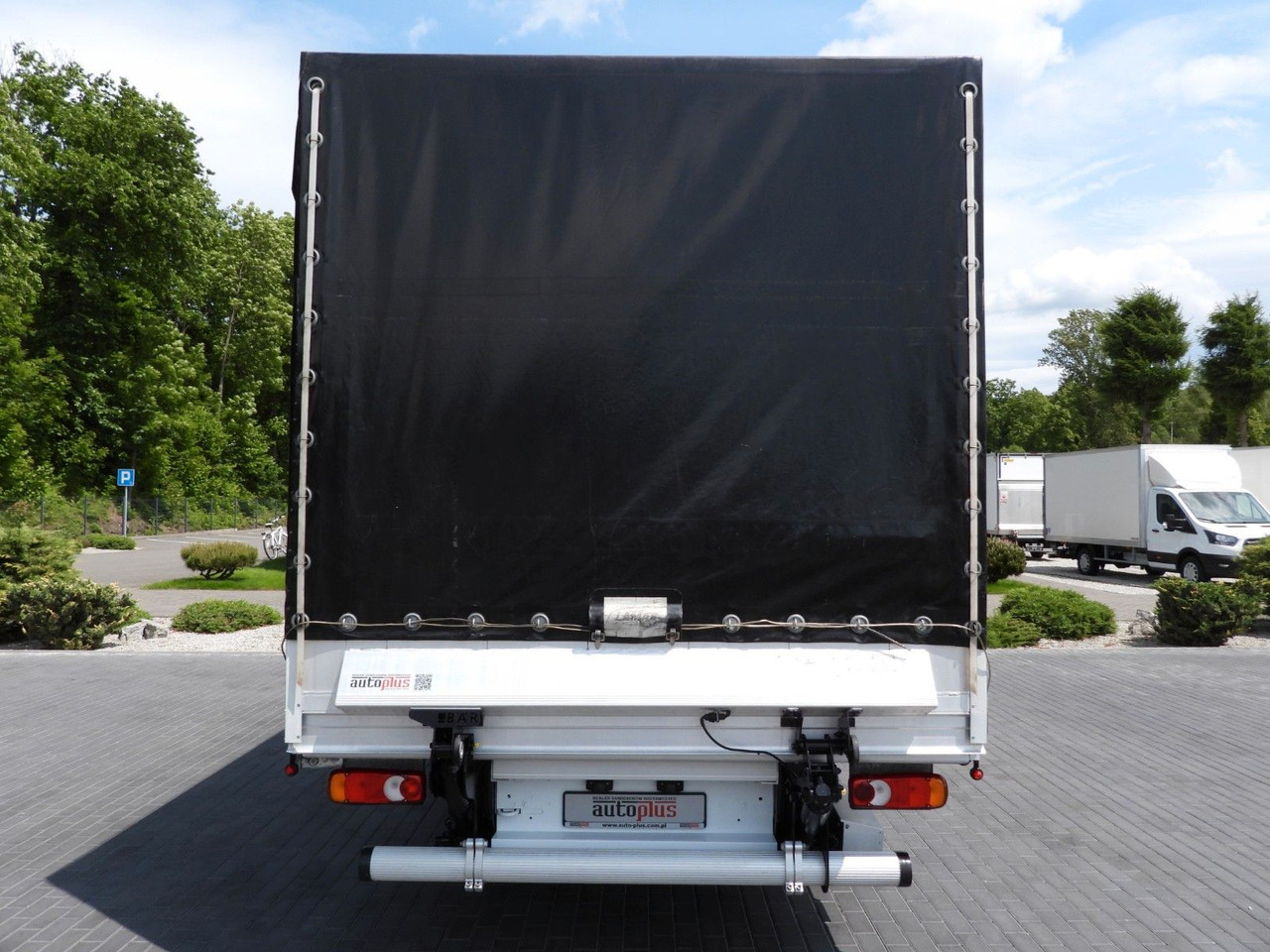 Curtain side van Opel MOVANO  PRITSCHE PLANE AUFZUG 9 PALETTEN WEBASTO: picture 14
