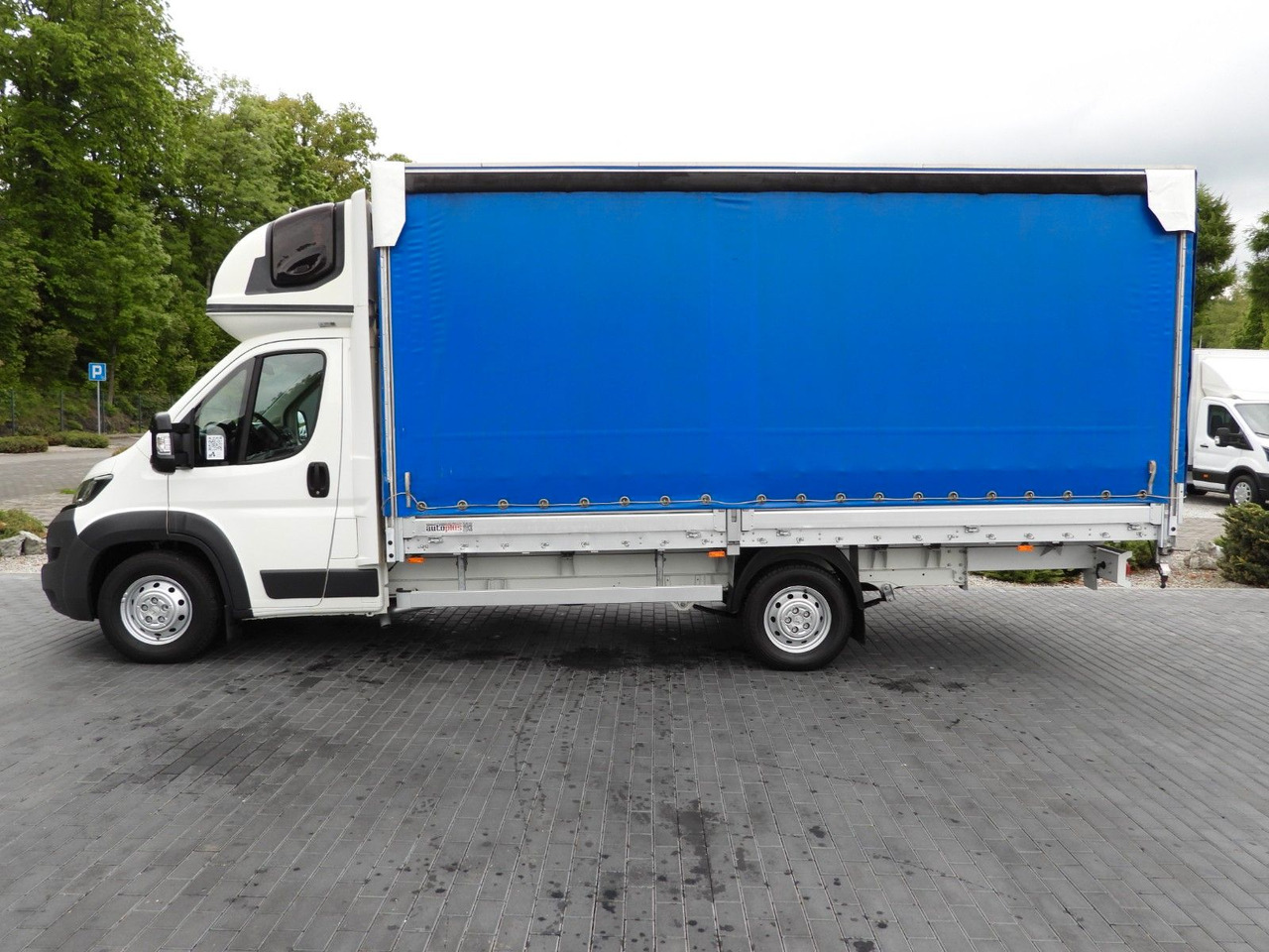Curtain side van Peugeot BOXER PRITSCHE PLANE 10 PALETEN WEBASTO TEMPOMAT Peugeot BOXER PRITSCHE PLANE 10 PALETEN WEBASTO TEMPOMAT: picture 9