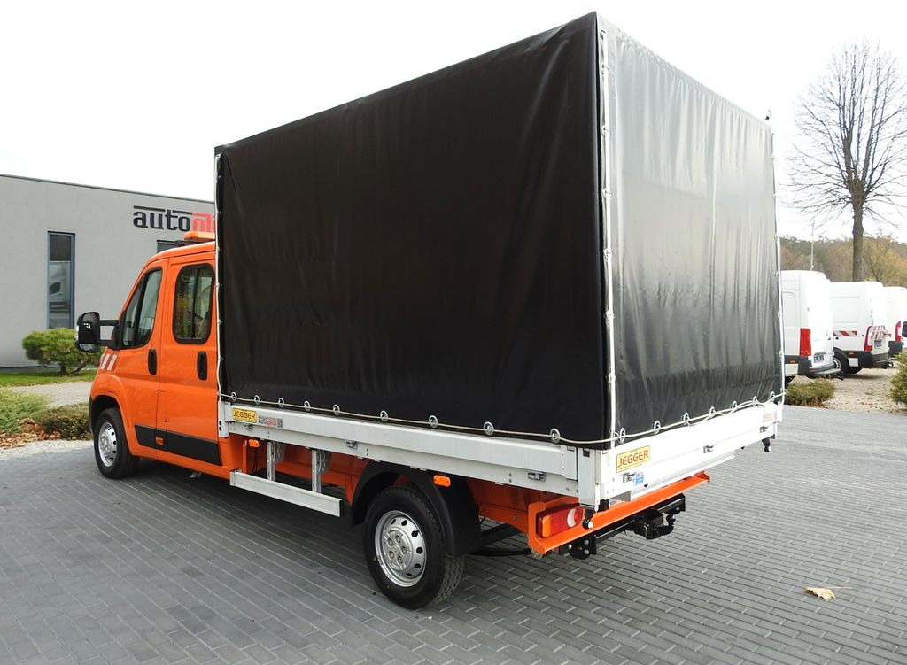 Curtain side van, Combi van Peugeot BOXER PRITSCHE PLANE DOPPELKABINE DOKA 7 SITZE: picture 9