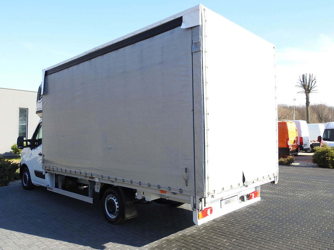 Curtain side van RENAULT MASTER  TARPAULIN 10 PALLETS WEBASTO CRUISE CONTROL LED LIGHTS PNEUMATICS AIR CONDITIONING  165HP: picture 10