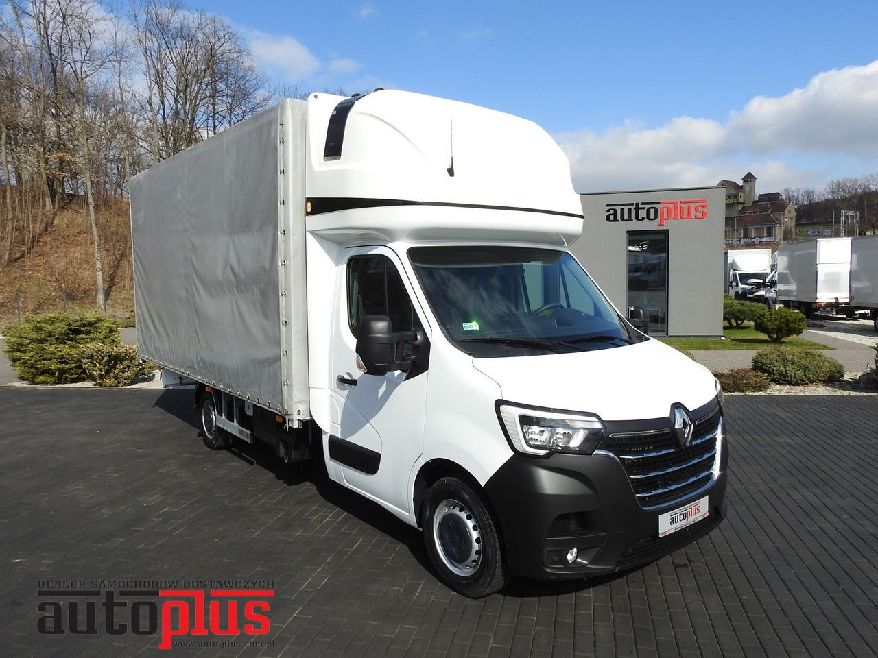 RENAULT MASTER TARPAULIN 10 PALLETS WEBASTO CRUISE CONTROL LED LIGHTS PNEUMATICS AIR CONDITIONING 165HP - Curtain side van: picture 1 RENAULT MASTER TARPAULIN 10 PALLETS WEBASTO CRUISE CONTROL LED LIGHTS PNEUMATICS AIR CONDITIONING 165HP - Curtain side van: picture 1